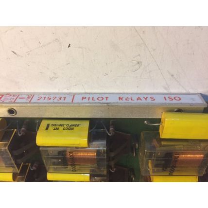 HONEYWELL 215731 PILOT RELAYS ISO,CZ