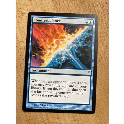 Magic the Gathering MTG CCG: Coldsnap - # 31 Counterbalance (A) 2006 WotC