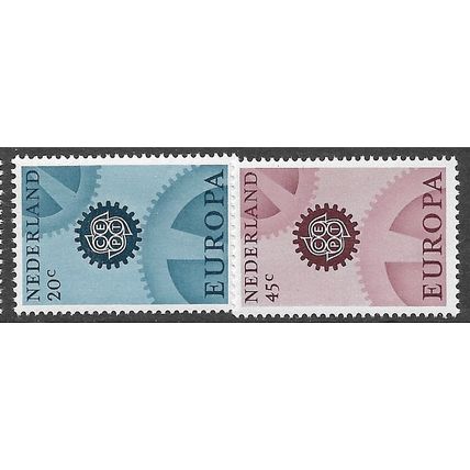 1967 NVPH 884/885 - MNH (**) - with wmk.