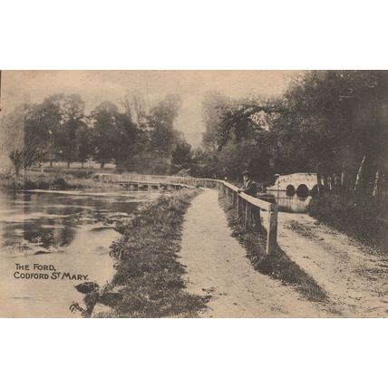 The Ford Codford St Mary Wiltshire Old EX Postcard