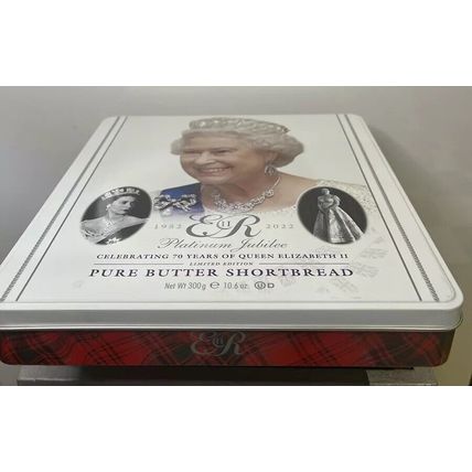 Queen Elizabeth Platinum Jubilee EMPTY Collectable Tin Can