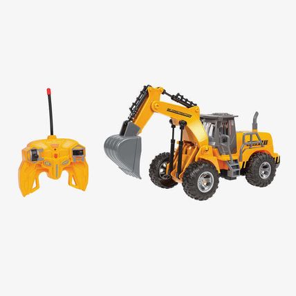 Big Kids Construction 1:30 RC Motorized Excavator Wheel Loader