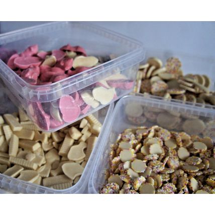 Dog Birthday Gift Treat Box With A Selection Of Pic N Mix Dog Safe Choc Treats