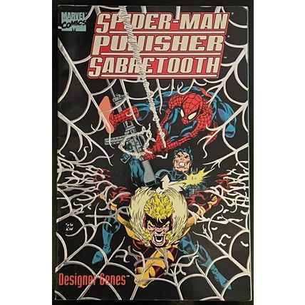 Spider-Man Punisher Sabretooth 1993 Marvel Comics Zayix Comics