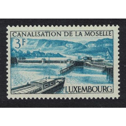 Luxembourg Ships Boats Moselle Canal 1964 MNH SG#743