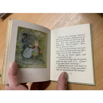 1967 BEATRIX POTTER "THE TALE OF PIGLING BLAND" BOOK (P2)