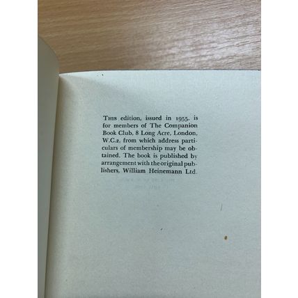 1955 KATE O'BRIEN "THE FLOWER OF MAY" FICTION VINTAGE HARDBACK BOOK (P3)