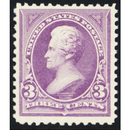 253, Mint VF NH 3¢ - Hard to Find Fresh Stamp! - Stuart Katz