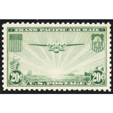 C21, Mint Superb NH 20¢ With Graded 98 PSAG Certificate * Stuart Katz