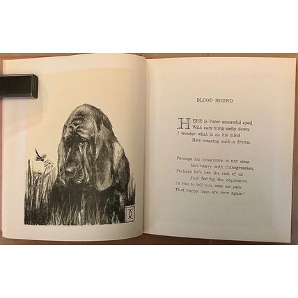 HARTSHORNE, ESTER KIMBALL. DOG GEREL. 1933, NEW CONDITION.