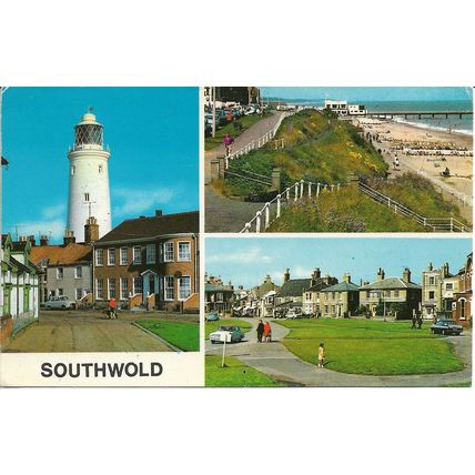 Southwold, Suffolk, England, UK - Multiview Photo Postcard, Unposted
