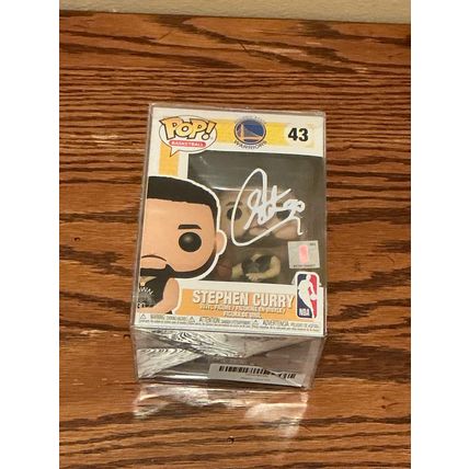Funko Pop! NBA - Stephen Curry #43 Facsimile Laser Autographed (Box & Protector)