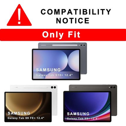 For Samsung Galaxy Tab S9 FE+ / S9 plus /S10+ 12.4 Inch Keyboard Case - Folio Co