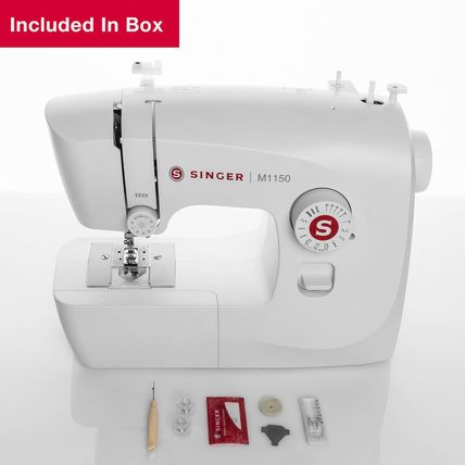 SINGER M1150 Lightweight & Portable Sewing Machine with 45 Stitch Applications,
