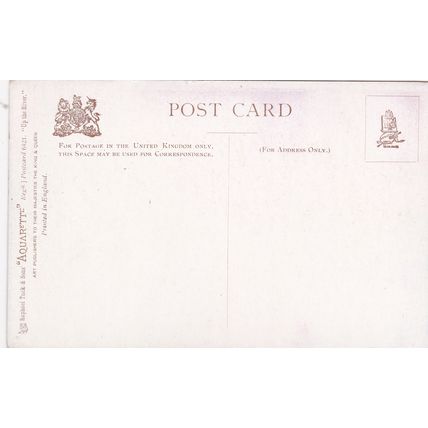 EC467 CRICKLADE ABOVE OXFORD. ART POSTCARD BY TUCK