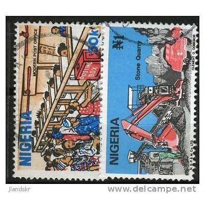 1986 SG 523+524 - #2 fine used (o)
