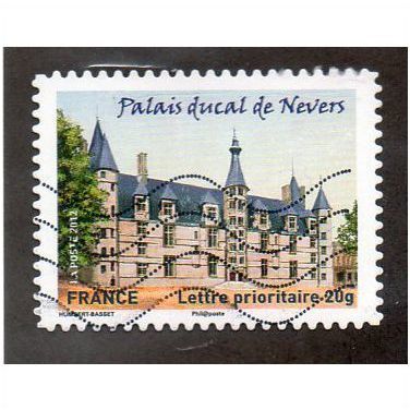 FRA 2012 (60c) 'PALAIS DUCAL DE NEVERS' FINE USED (EBID21702)