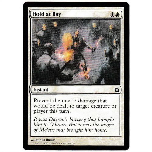 Magic the Gathering - Born of the Gods - #18/165 - Hold at Bay