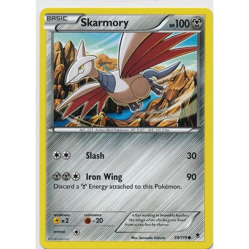 Pokemon XY Phantom Forces - #59/119 - Skarmory