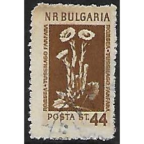 Mi 882: 44 st. pale brown/cream Medicinal Flowers: Coltsfoot, comb perf. 13¼