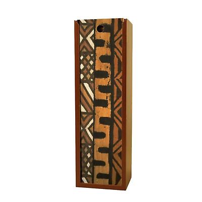 Mudcloth III Wine Box (African American Wine Box)