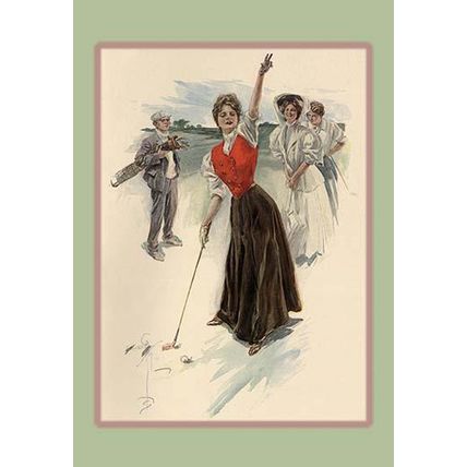 Fore! 12 x 18 Poster