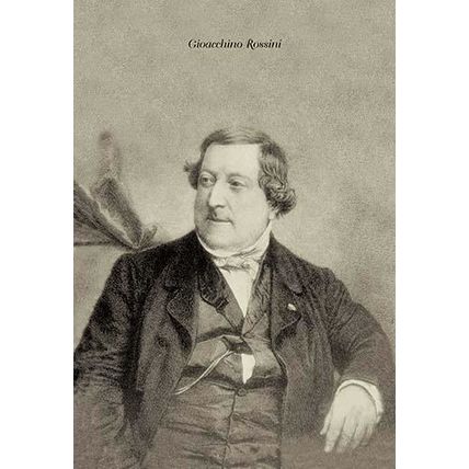 Gioacchino Rossini 12 x 18 Poster