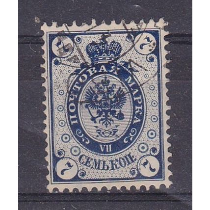 FINLAND 1891 7k VALUE USED SG137