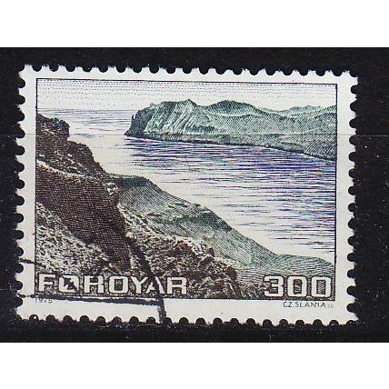 DÄNEMARK DANMARK [Färöer] MiNr 0017 ( O/used ) Landschaft