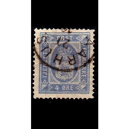 DÄNEMARK DANMARK [Dienst] MiNr 0005 Y b A ( O/used )