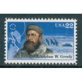 2221 22c Adolphus Greely Fine MNH V5105