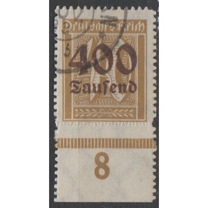 Mi 300 used 1923 Cat € 6