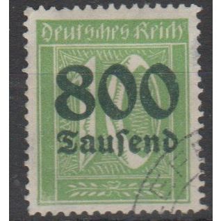 Mi 301A used 1923 Cat € 6.50