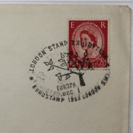 GB 2 covers 1952 London (Euro Stamp) & 1962 Yorkshire (Hull) Stamp Exhibitions