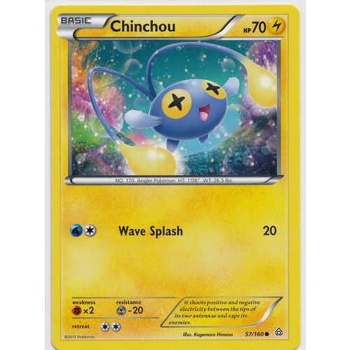 Pokemon XY Primal Clash #057/160 Chinchou