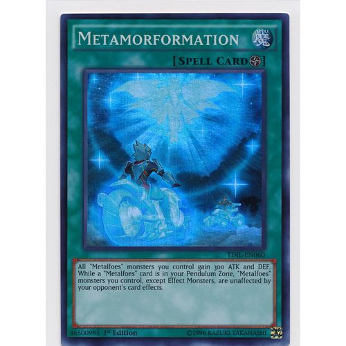 YuGiOh The Dark Illusion - TDIL-EN060 - Metamorformation - 1st Edition