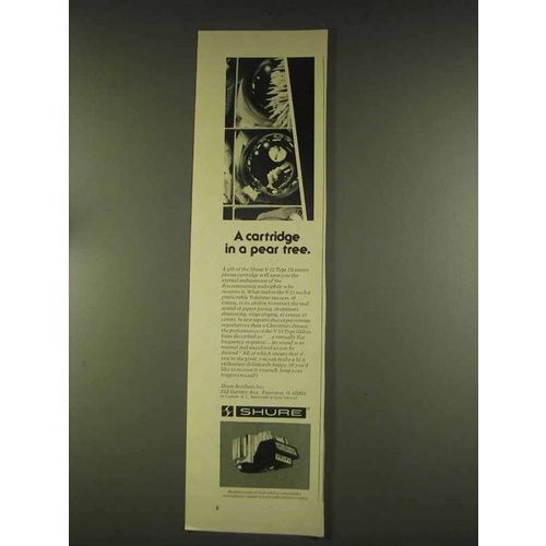 1976 Shure V-15 Type III Stereo Phono Cartridge Ad