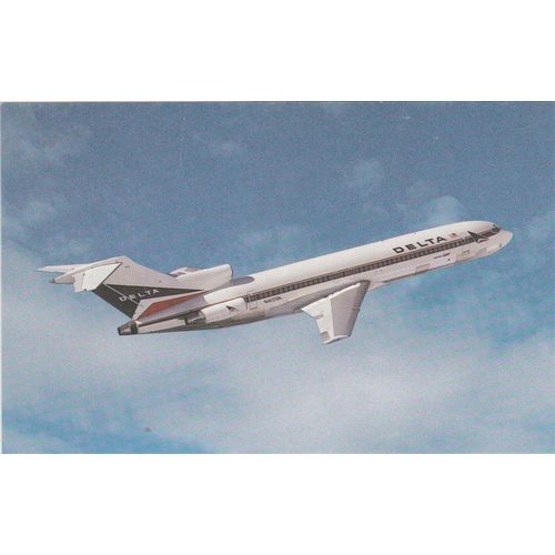 Delta Boeing B727 Civil Aviation Postcard (A20491)