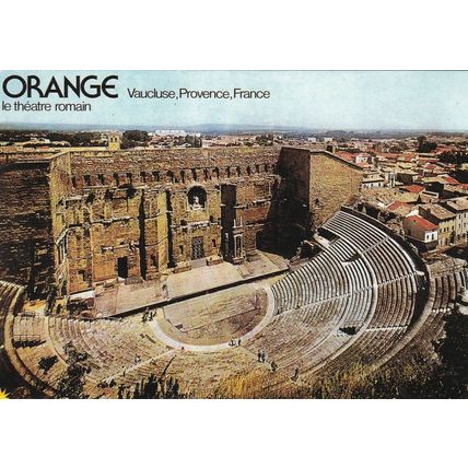 Orange Romain Theatre France Postcard unused VGC