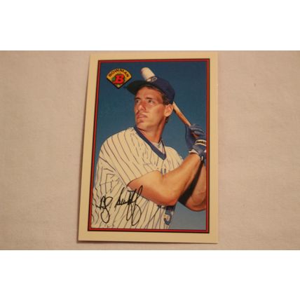 B.J. Suroff 1989 Bowman TIFFANY NO. 137