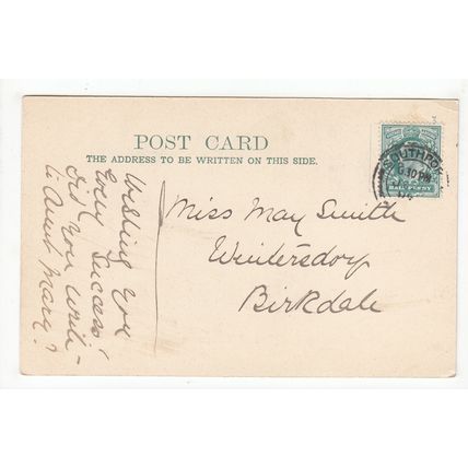 The Head of Windermere Lake District Postcard 1904 Cumbria Stengel & Co