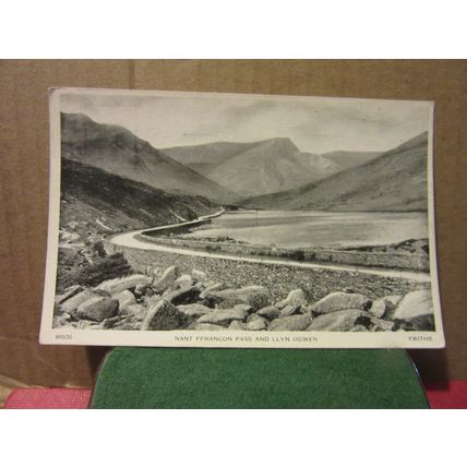 LLYN OGWEN NANT FFRANCON PASS, NORTH WALES unused vintage postcard by Frith =