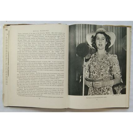 1947 Royal Wedding by Betty Spencer Shew, The Queen & Prince Philip
