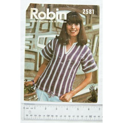 Vintage: Robin 2581 sweater, DK