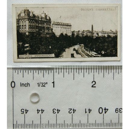 1923 Ogden's Sights of london 1st Series No. 24 Victoria Embankment