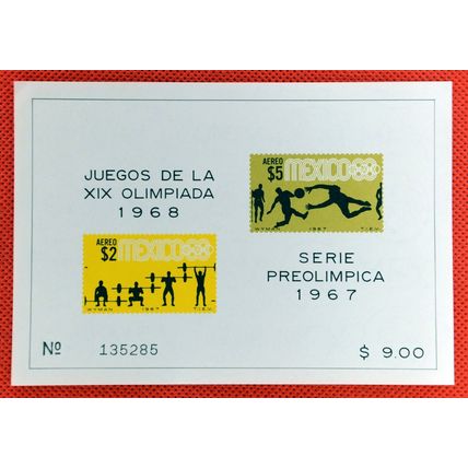 Mexico 983a-85a, C329a-31a MNH OLYMPICS Sports souvenir sheets ZAYIX 0208AM20