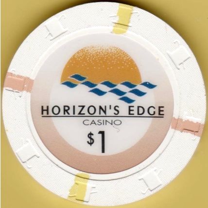 Horizon's Edge. $1 Casino Chip. Gloucester, MA. Day Cruise. I62.