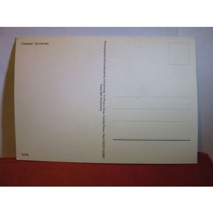 multiview, CHEDDAR, SOMERSET unused postcard #