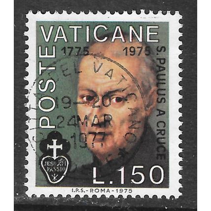 VATICAN 1975 ST PAULUS A CRUCE DATED COPY RELIGION