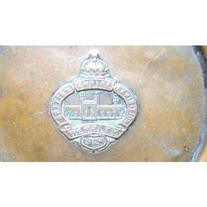 1924 Wembley British Empire Exhibition Souvenir Copper Dish